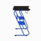 Flash Furniture 30 H, 51.5 W X Engineered Wood: Medium Density Fiberboard, Steel, Blue NAN-RS-G1030-BL-GG - alternate 7